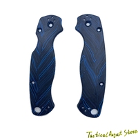 Knife Handle Patch Colorful Striped Pattern Hilt Outside Plate Sticker Replacement For Spyderco C81MPCW2