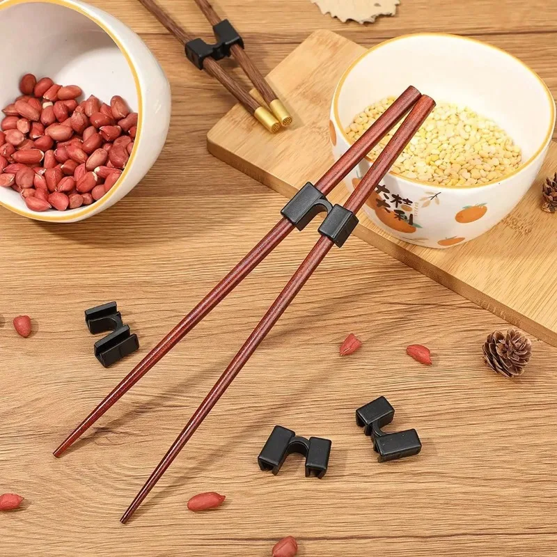 

5 шт. многоразовые палочки для еды, тренировочный держатель для китайских палочек для еды, держатель для тренировок для начинающих или обучения