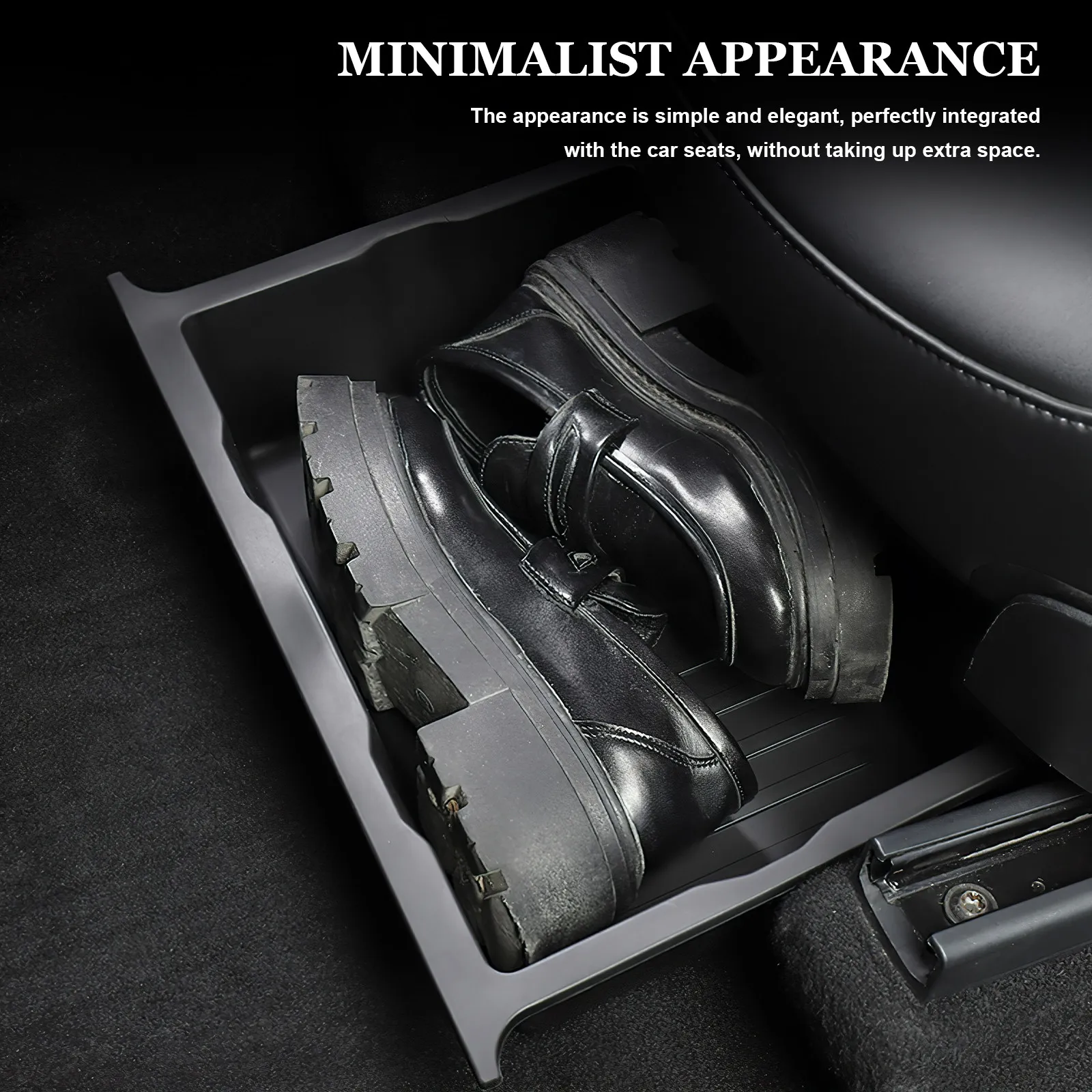 Car Under Seat Storage Tray Practical Auto Organizer Large Capacity Storage Box Vehicle Seat Organizer Box Car Accessory