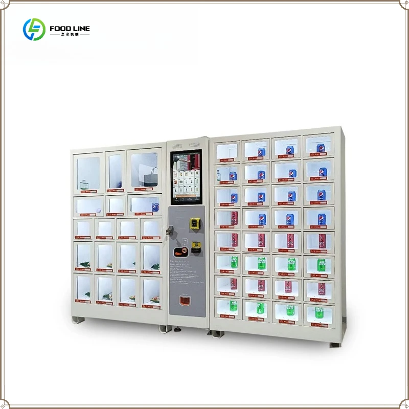 Intelligent Control System Storage Cabinet Vending Machine Multiple Payment Options Intelligent Vending Machine FL Customized