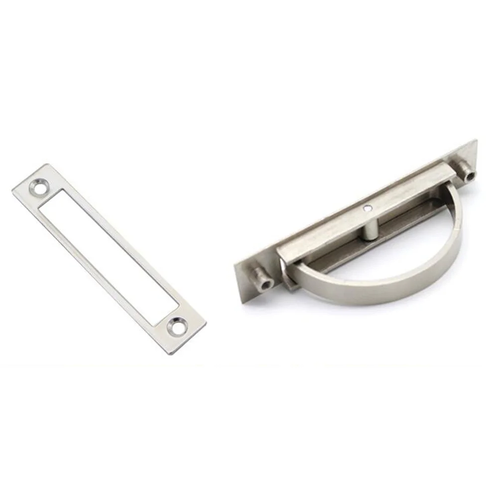 

Silver Zinc Alloy Tatami Invisible Cabinet Handle Hidden Grip for Wardrobe Door Drawer Cabinet Pulls Tatami Handle