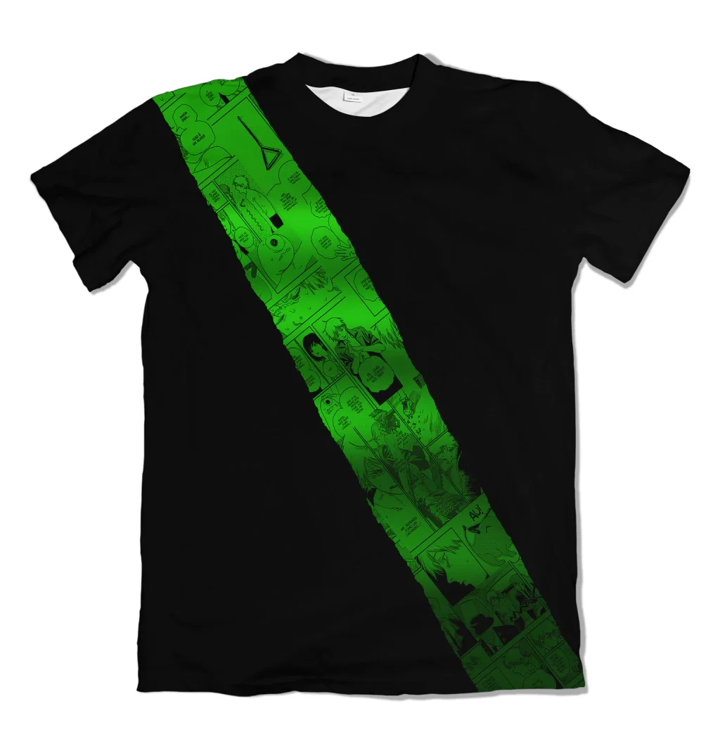 Adult and Children Chainsaw Man Denji Demon T-shirt, Denji Classic Scene Merchandise, Shorts Friend