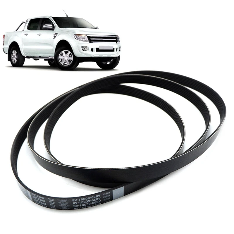 Car Engine Fan Belt Serpentine Drive Belt For Ford Ranger 2.2L Everest 2011- 7PK3143 FB3Q-6C301-GA FB3Q6C301GA