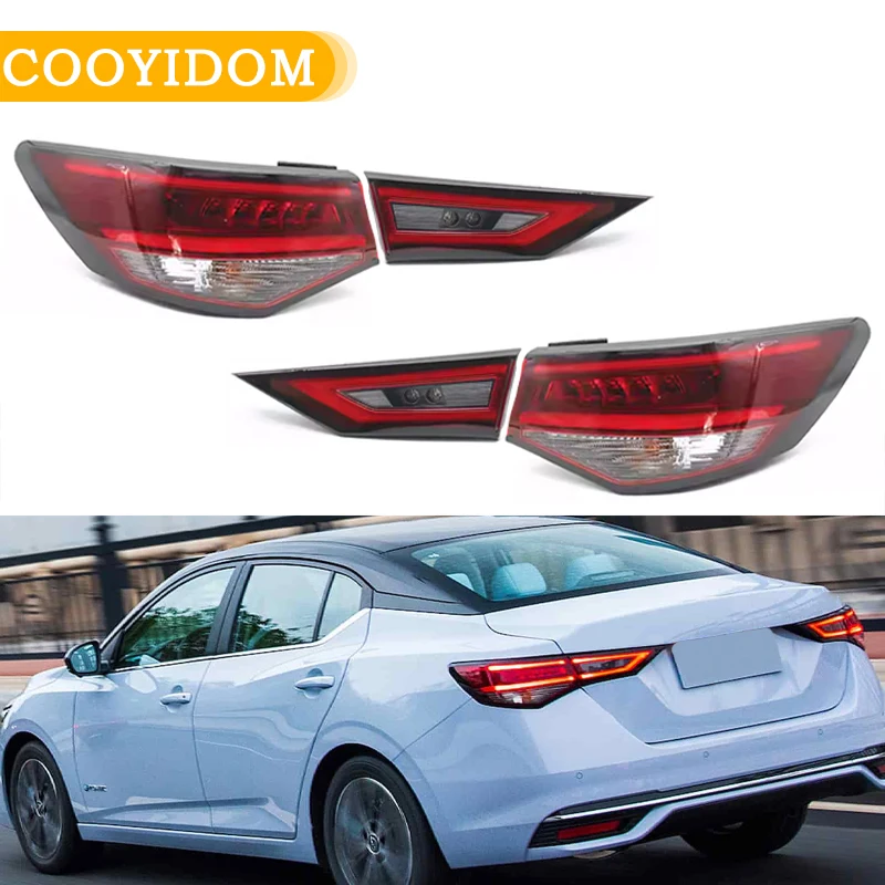 

Задний фонарь в сборе для Nissan sylphy E-Power 2022-2024, задний фонарь, сигнальная лампа дальнего света, стоп-сигнал, автомобильные аксессуары