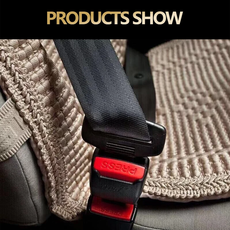 2pcs/set Car Safety Belt Buckle Extension Clip Safety Belt Buckle Thick Socket Plug Thick Insert Socket Extender Tool Accessory image 6