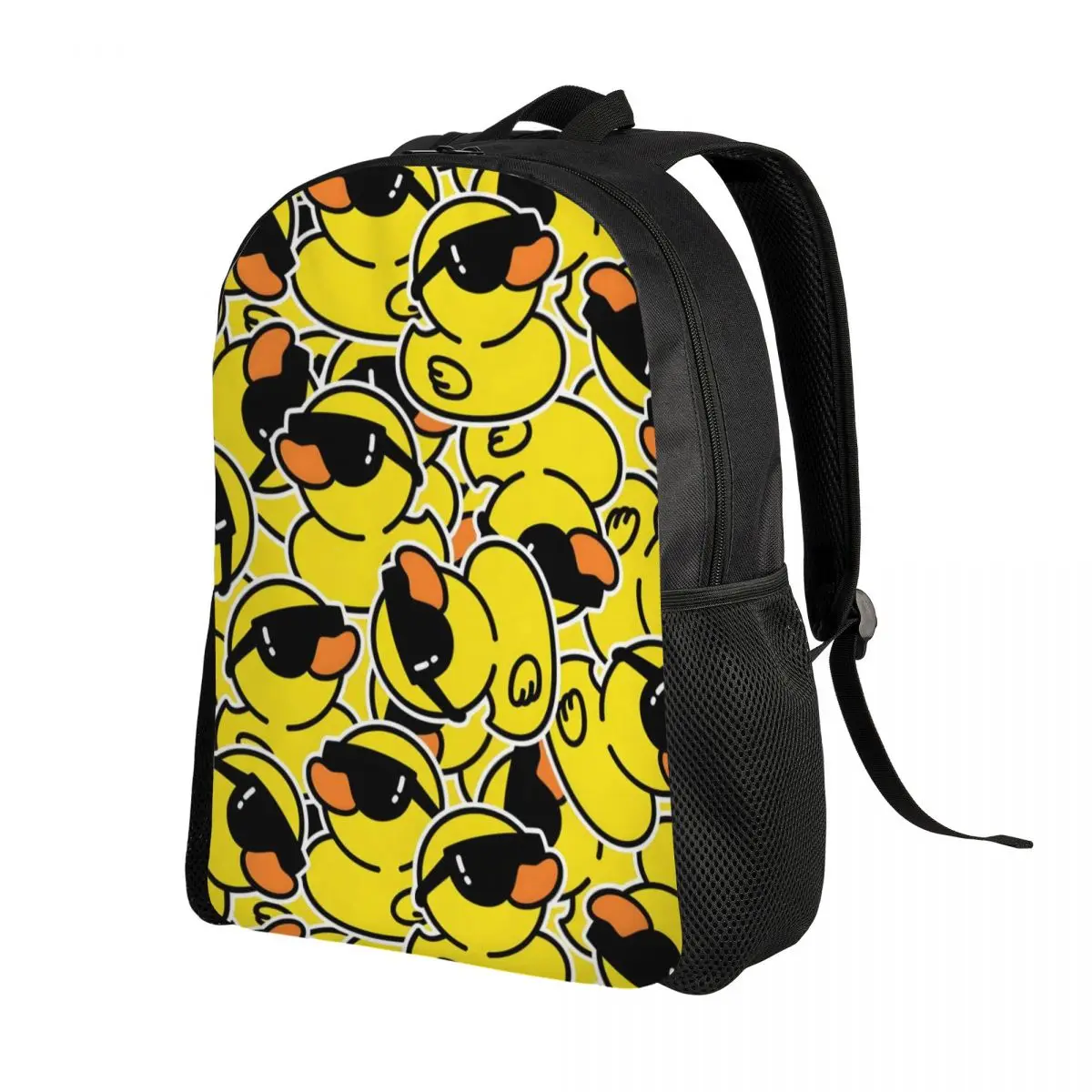 Custom Rubber Ducky Pattern Travel Backpack Men Women School Computer Bookbag College Student Daypack Bags