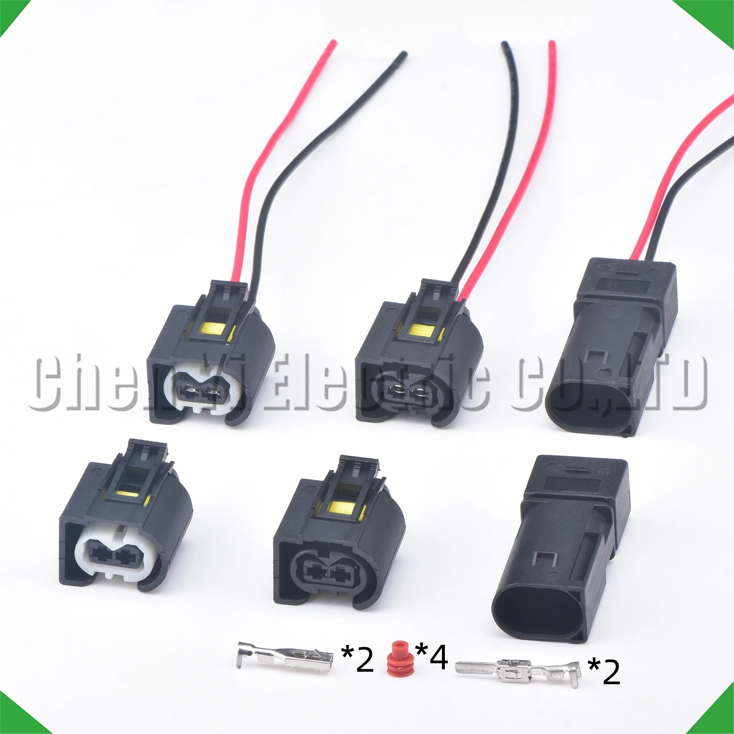2 Pin automobile Ignition coil Waterproof wire connector Auto harness damper plug 09441292 50290937 A1685452928 1685453028