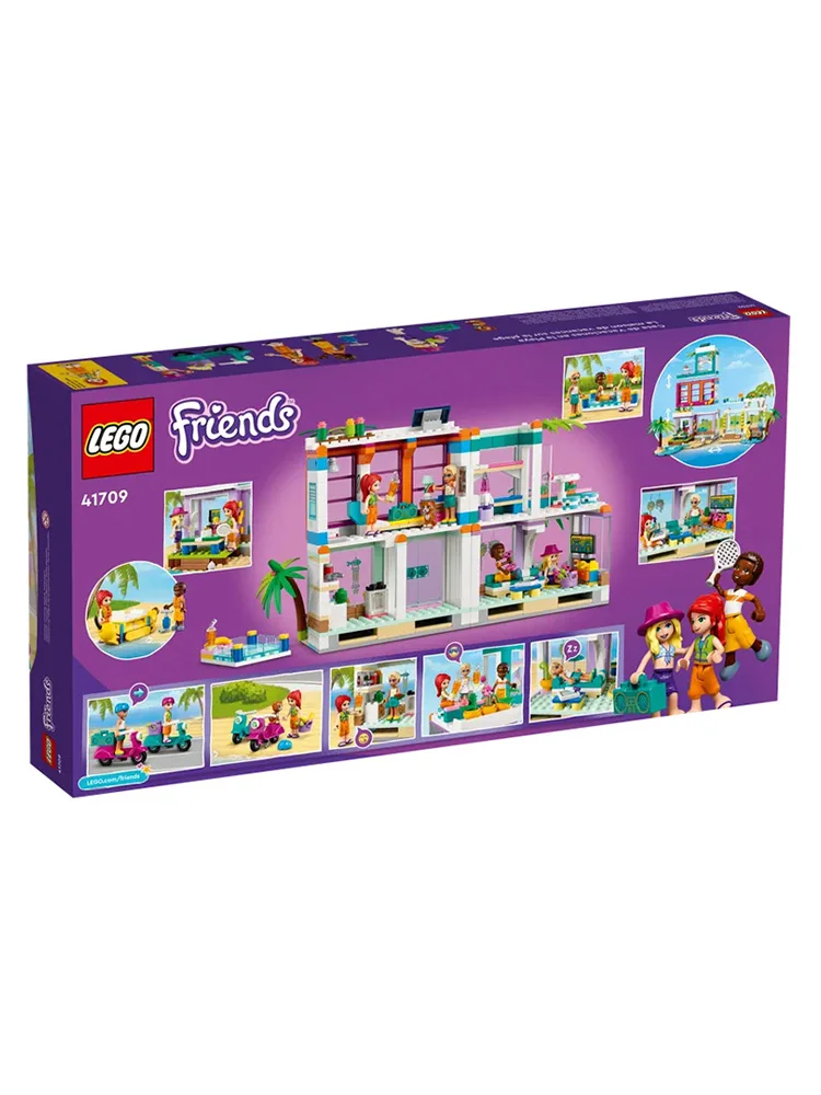 

Lego Friends 41709 Seaside Villa Vacation Boys and Girls Puzzle Building Block Ornaments