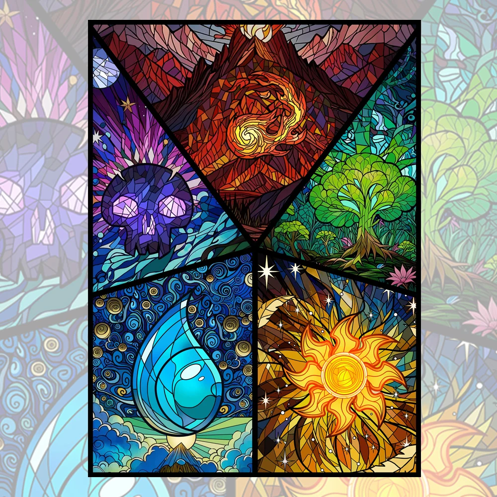 120 قطعة 66 × 91 مللي متر الكرتون أنيمي حافظة بطاقات مجلس بطاقة الألعاب حامي بطاقة درع غطاء بطاقة مزدوجة لبطاقة MGT/TCG #5