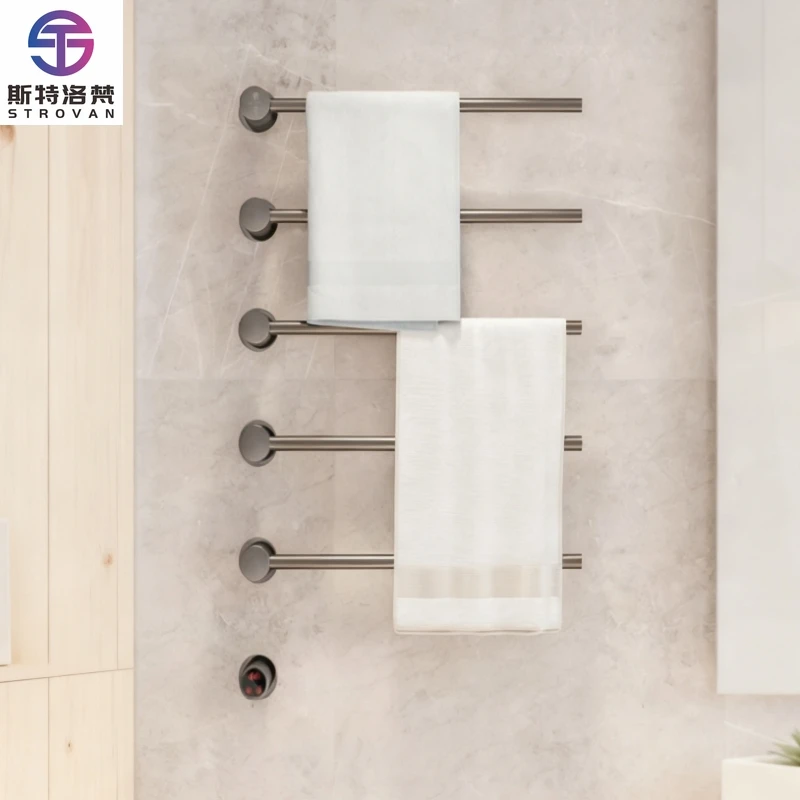 

Minimalist High Quality Electric Designer Towel Rack Towel Warmer Rack Towel Dryer for Bathroom