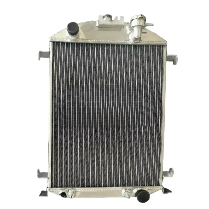 

HOT 3ROW 100% Durable Aluminum Radiator FIT 1930 - 1931 For Ford Model A Chevy 350 V8 Swap Hot Rod AT 30 31 express logistics