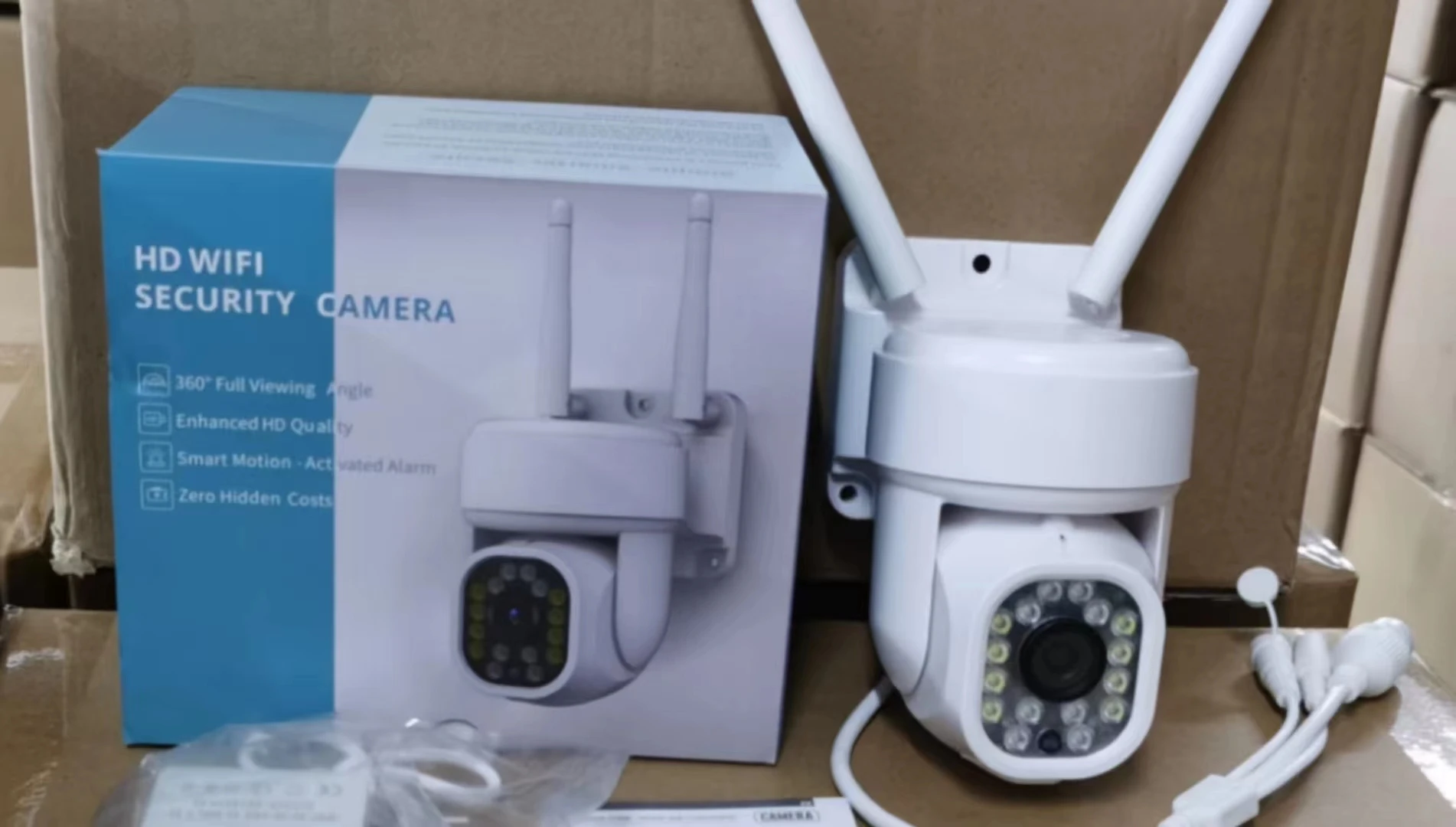 2MP 1080P Yoosee APP Visione notturna a colori Telecamera IP PTZ AI Rilevazione umanoide Allarme di sicurezza domestica CCTV Citofono Baby Monitor