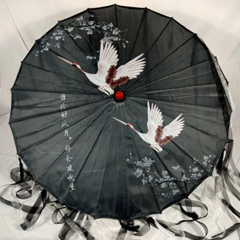 Chinesische Tanzaufführung Spitzenschirm Klassischer Hanfu Ölpapierschirm Fee Alter Sonnenschirm Paraguas Inverso El Principito