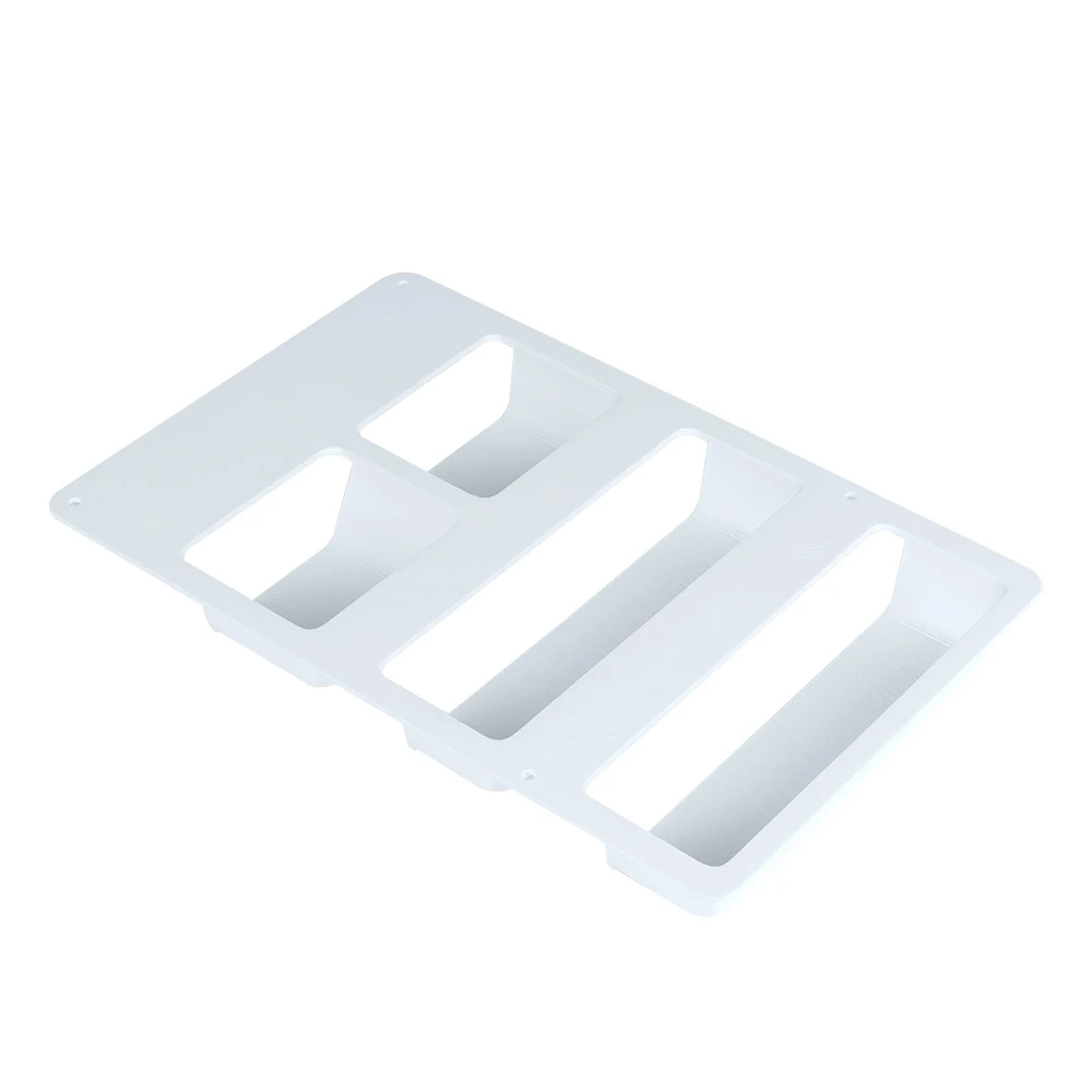 キャラバントイレコンパートメントドア収納ポケットカセット棚ボックス、モーターホーム収納ボックス、ホワイトプラスチックRVインテリアパーツボックス