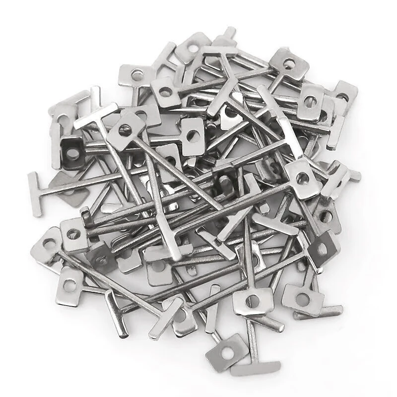 50 Stück Ersatz fliesen Nivellierung Stahl nadeln 0,9mm 1,5mm für Küche Wohnzimmer Fliesen Leveler Installation Bauwerk zeuge – Detail 9
