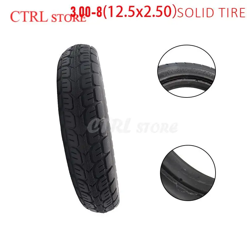 300-8-solid-tyres-125x250-non-pneumatic-tyres-for-gas-and-electric-scooters-warehouse-vehicles-mini-motorcycle-accessories