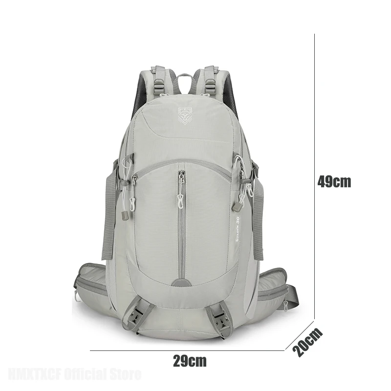 النايلون على ظهره حقيبة التخييم الرياضة في الهواء الطلق المشي لمسافات طويلة الرحلات تسلق السفر مع غطاء للمطر في الهواء الطلق حقيبة التسلق الرجال حقيبة #6