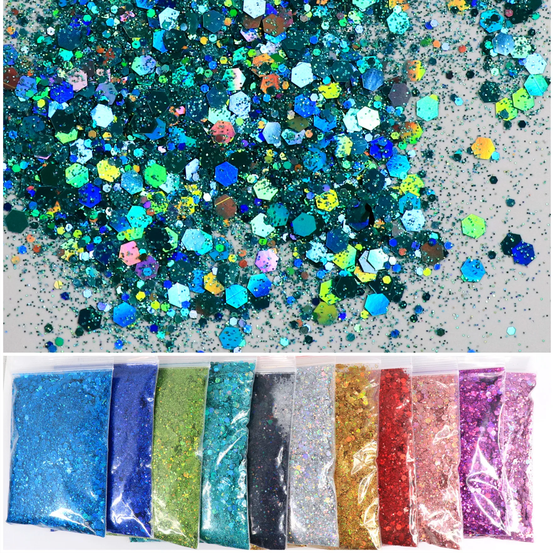 

18KG FD043 Nail Holographic Glitter