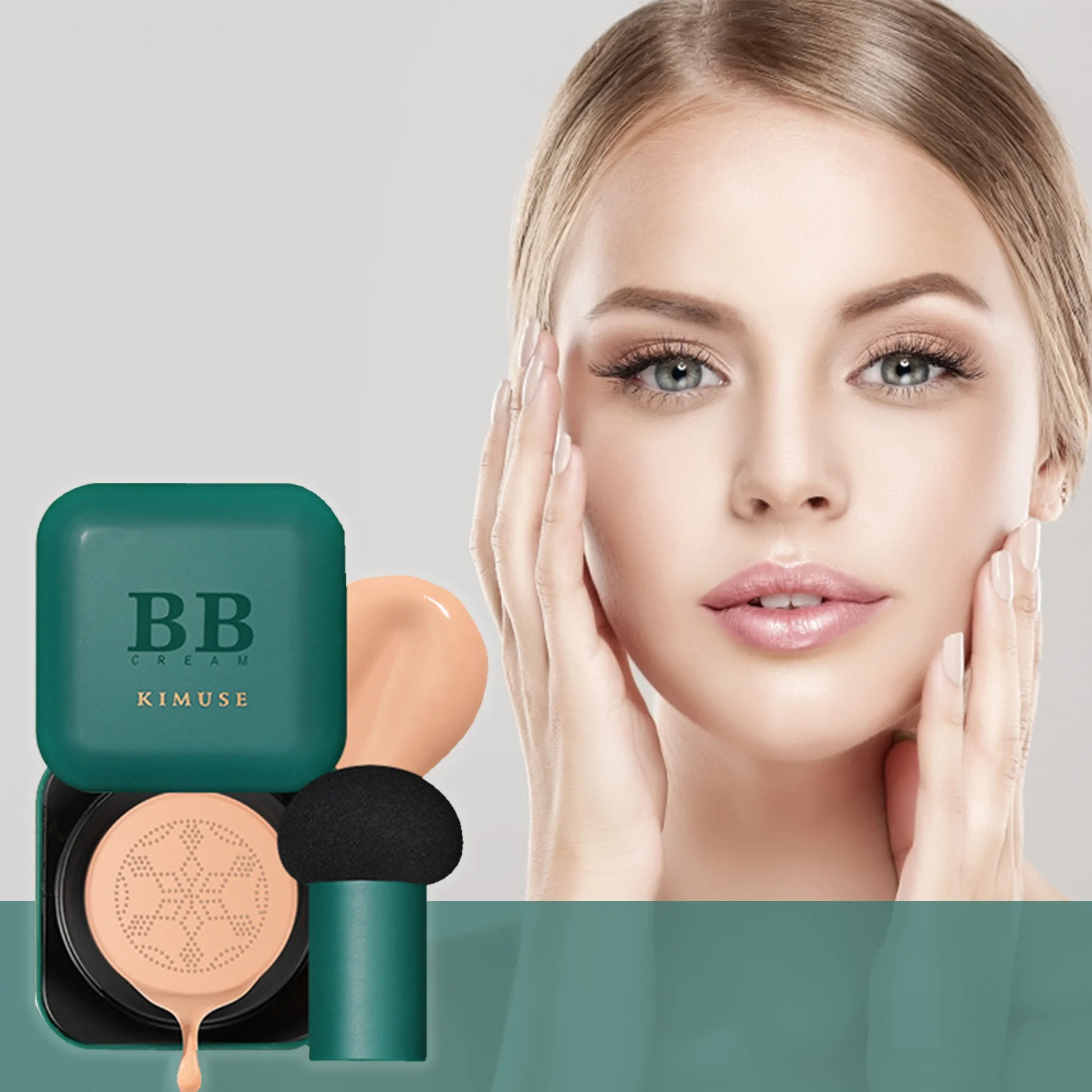 Air Cushion BB Cream BB Moisturizing Concealer CC Cream Foundation Long-Lasting Moisturizing Makeup Excellent Oil Control