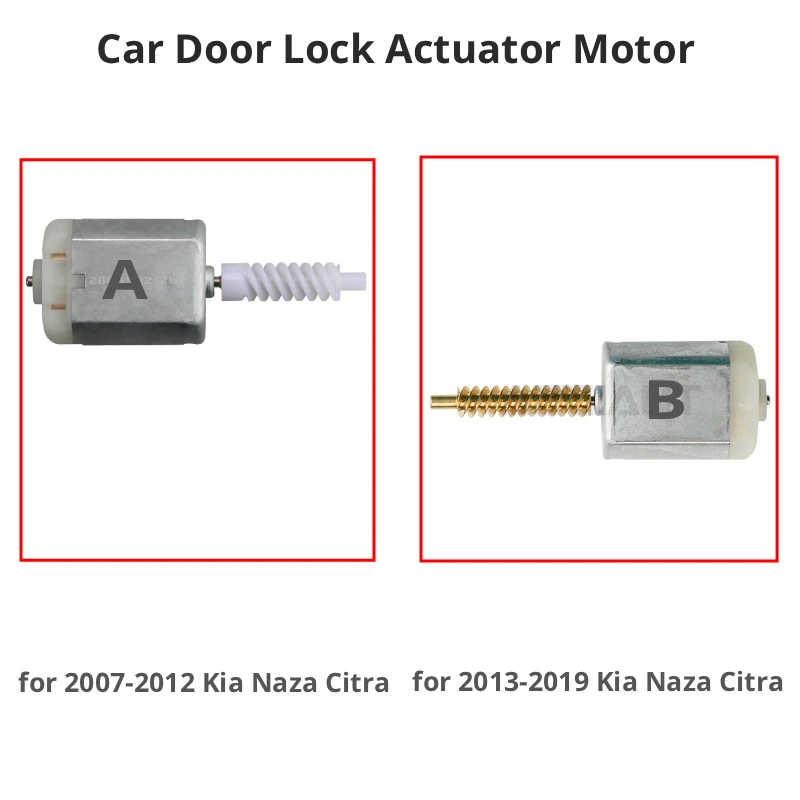 AZGIANT Auto Door Control Latch Lock Motor OEM Replacement Reliable Repair Car Accessories 1021319 for Kia Naza Citra 2007-2019