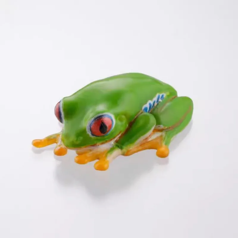 Originale Gashapon Kawaii Cute Anime Rana Caibuensis Agalychnis Callidryas Frog Figure Gachapon Capsule Toys creatività regalo