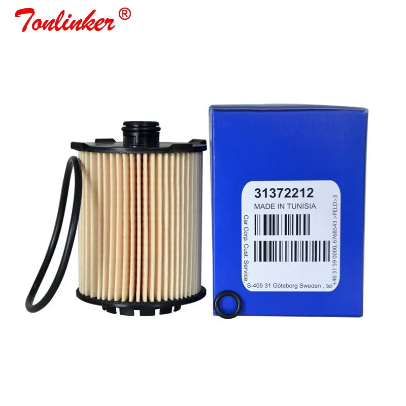 Oil Filter For VOLVO S60 S80 S90 V40 V60 V90 XC40 XC60 XC70 XC90 2013 2014 2015 2016 2017 2018 2019 2020 OEM 31372212 31372214