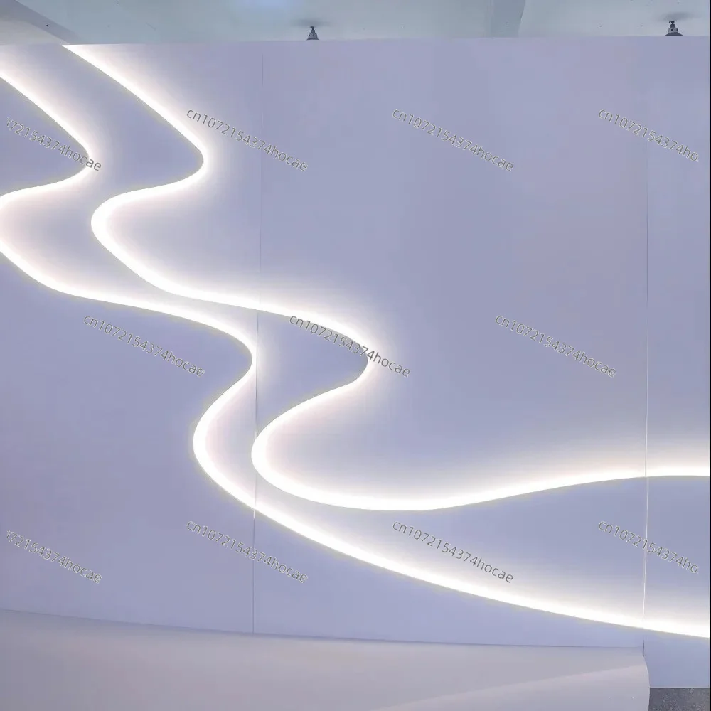 Elegant White Acrylic Wedding Supplies High Quality Removable PVC Event Background Panel Bracket Modern Wedding Event Wall
