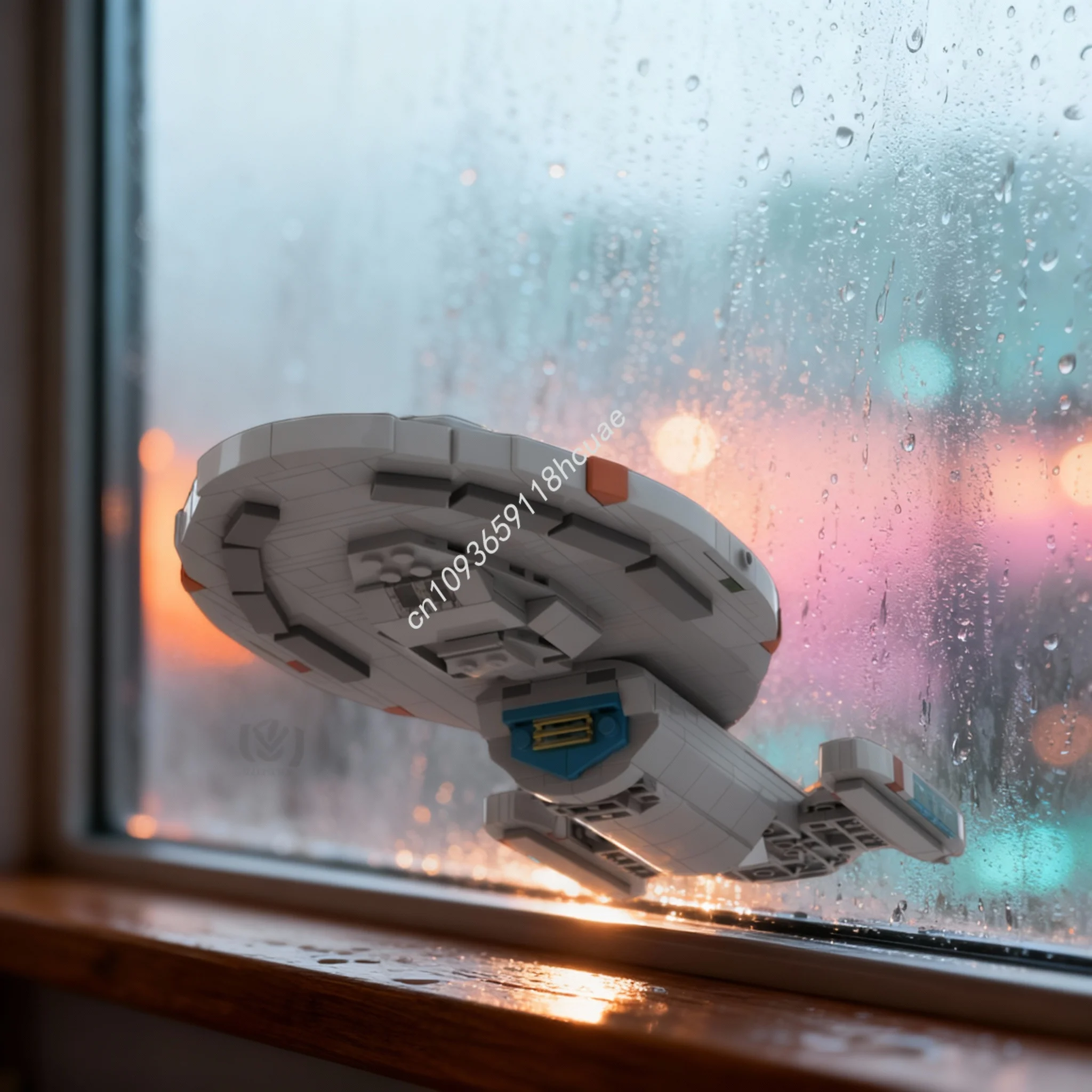 

486pcs MOC Intrepid Class Starship Star Trek Space Model Building Christmas Gifts Blocks Construction Toy Idea Education