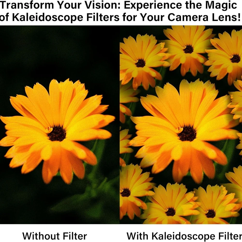 Калейдоскоп Призма Фильтр для линз Фильтры со специальными эффектами Несколько рефракционных предметов Призма Инновационная фотография Видеография