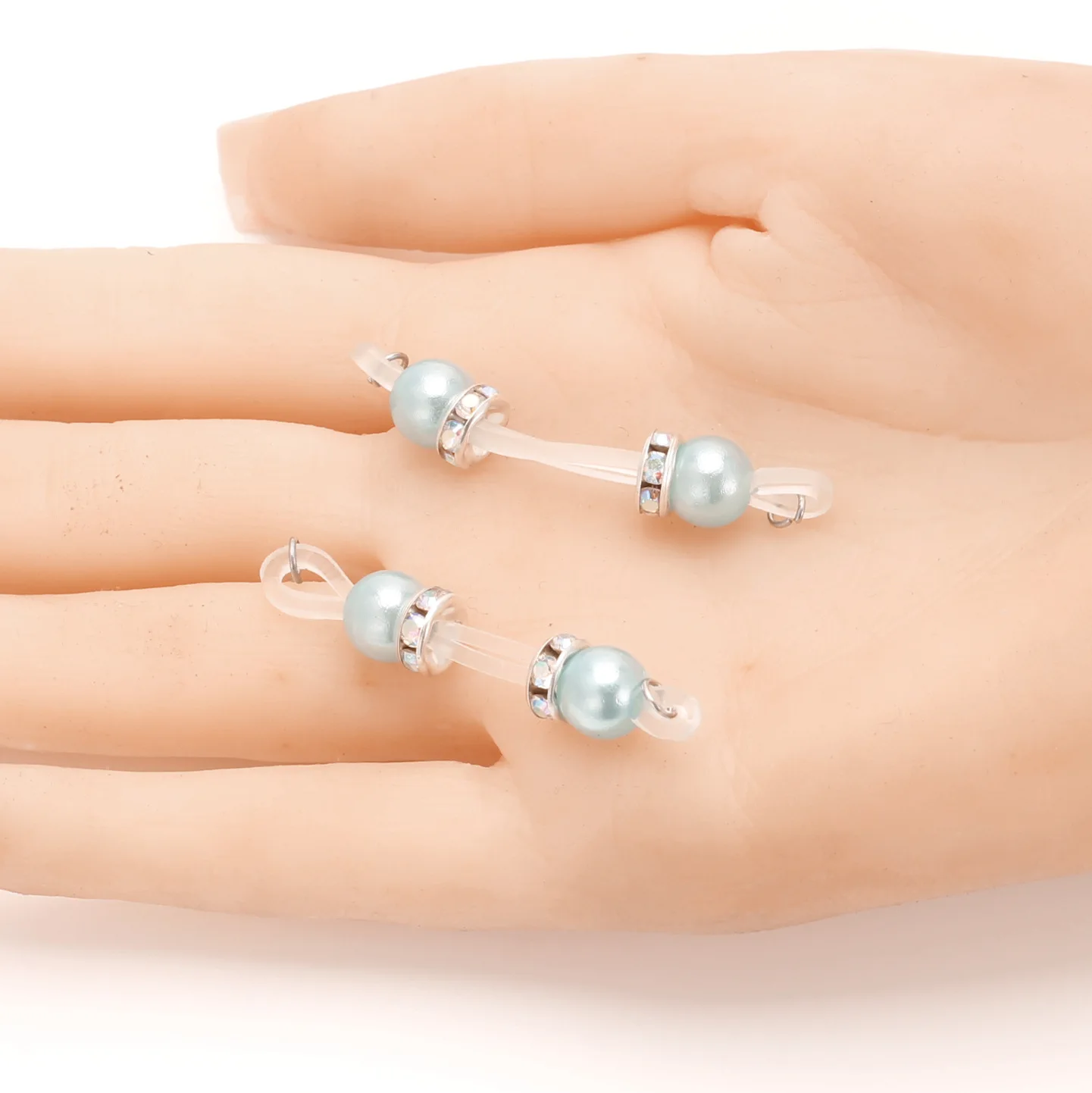 1 زوج الحلمة المشبك الحلمة كليب غير ثقب الثدي كليب ألعاب الكبار الجنس لعب للنساء الأزواج