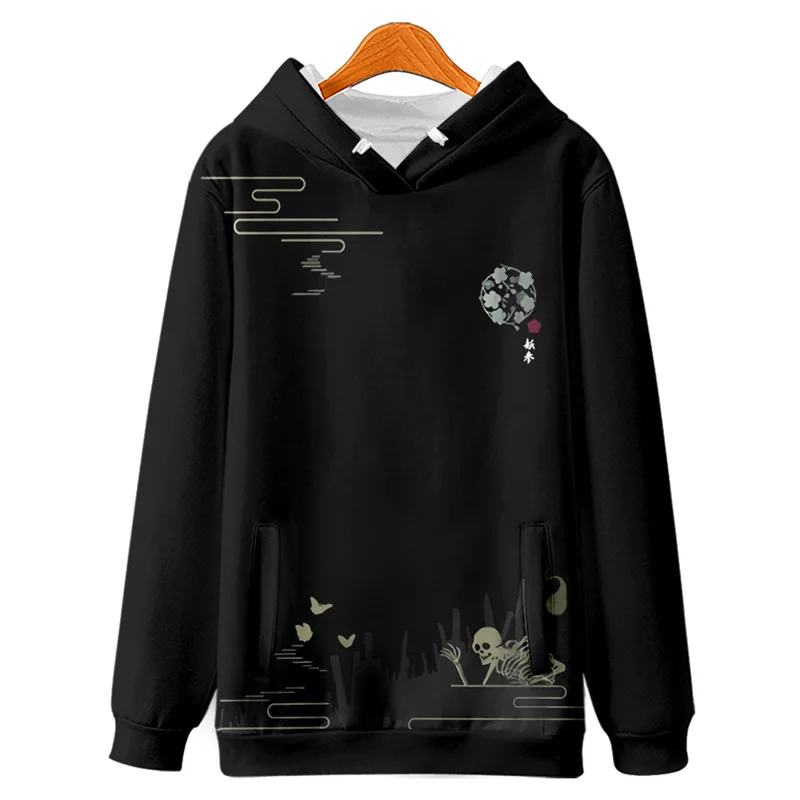 2022 New Anime TouHou Youmu Konpaku คอสเพลย์ Hoodie ผู้หญิงฮาราจูกุชายเสื้อกันหนาว Streetwear เสื้อผ้า Pullover