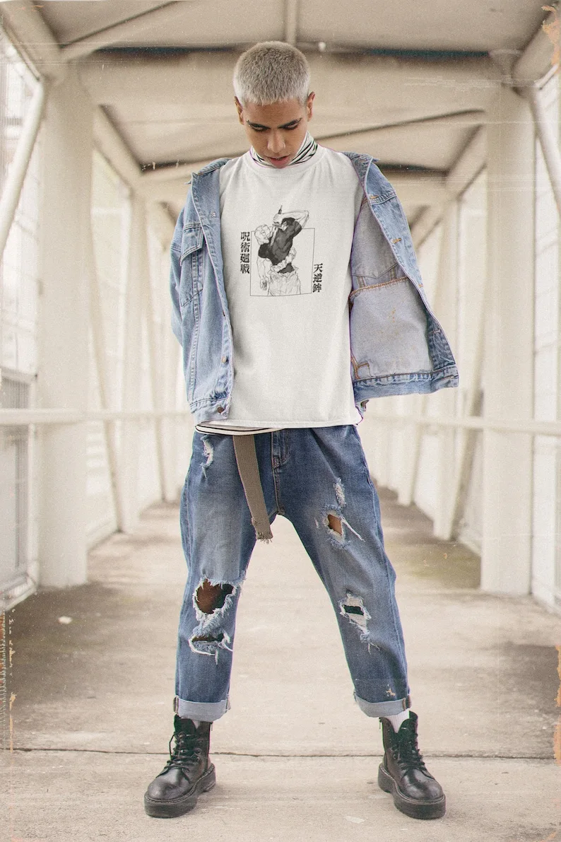 ANIME T-SHIRT  100% cotton  Anime Streetwear Clothing  UNISEX  Fan made merch