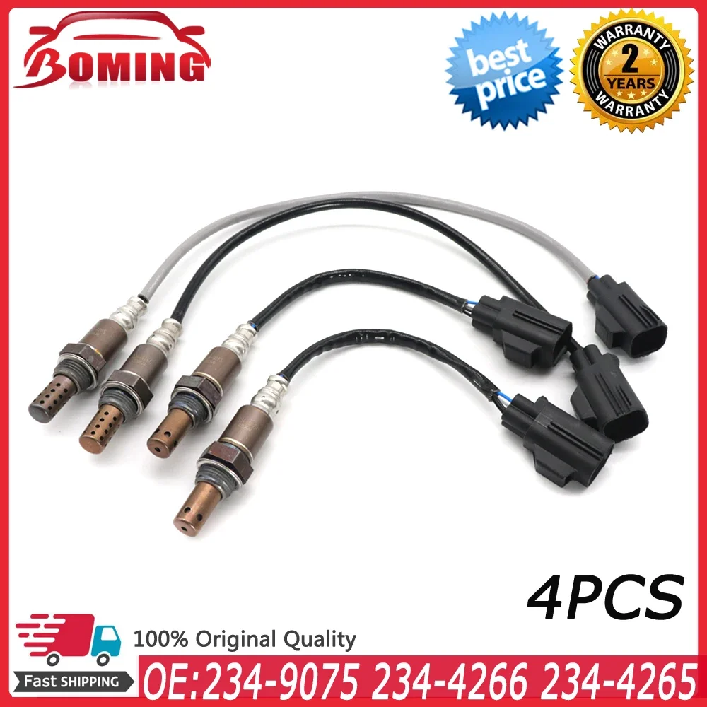 

4PCS Upstream & Downstream O2 Oxygen Lambda Sensor LR3 234-9075 234-4265 234-4266 For 2005-2006 Land Rover LR3 Range Rover Sport