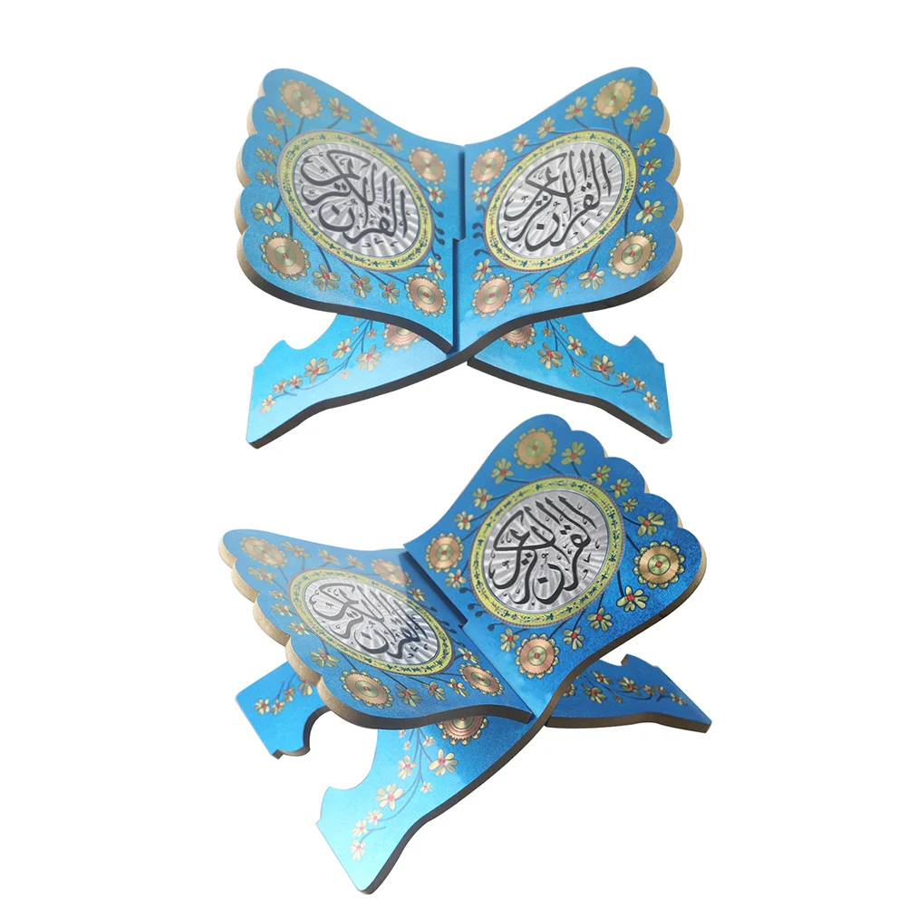 

Wooden Eid Bible Bookshelf Decorative Creative Bookshelf Classic Endurable Home Decoration Organizer Bathroom Bedroom Living