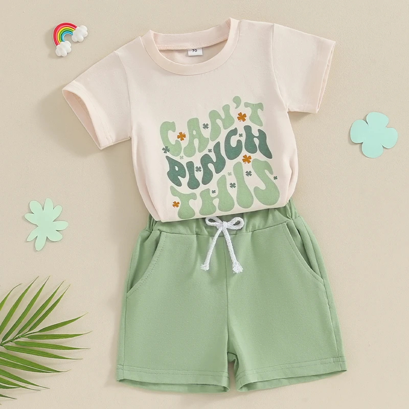 You re a Good Egg Toddler Girl Summer Clothes Short Sleeve Letter Print T-Shirt Shorts Set 2Pcs Cute Baby Outfits