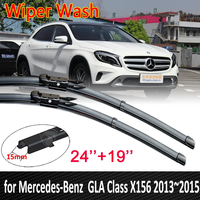 Car Wiper Blades for Mercedes Benz GLA X156 2013~2015 GLA180 GLA200 GLA220 GLA250 GLA45 200 220 250 200d 220d Car Goods