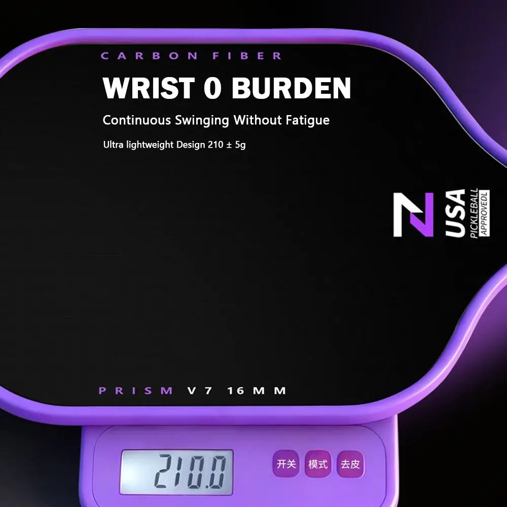 

T700 Pickleball Paddle Frosted Surface USAPA Approved Pickle Ball Paddle Lightweight Professional Professional Game Supplies