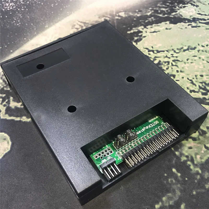 AM-3.5 นิ้ว SFRM72-TU100K USB ไดรฟ์ฟล็อปปี้ดิสก์ Emulator สําหรับ 720K ออร์แกนอิเล็กทรอนิกส์และเครื่องเย็บปักถักร้อยพร้อมจอแสดงผล LED 2 บิต