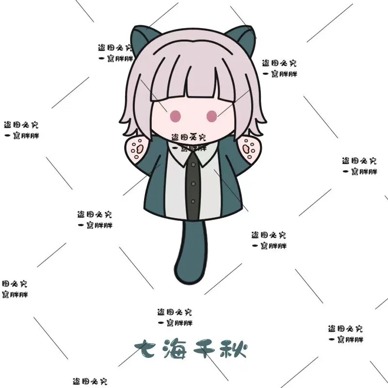 Anime Game Danganronpa Cosplay Hand Puppets Kokichi Oma Hand Kawaii Plush Stuffed Doll Puppets Plushies Party Toys Figures Gift