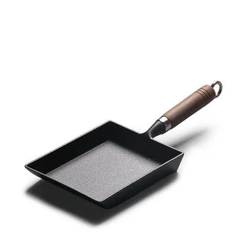 Thickened Japanese Omelette Pan / Tamagoyaki Pan, Non-stick Rectangle Mini Egg Frying Pan - Cast Iron / Aluminum Alloy