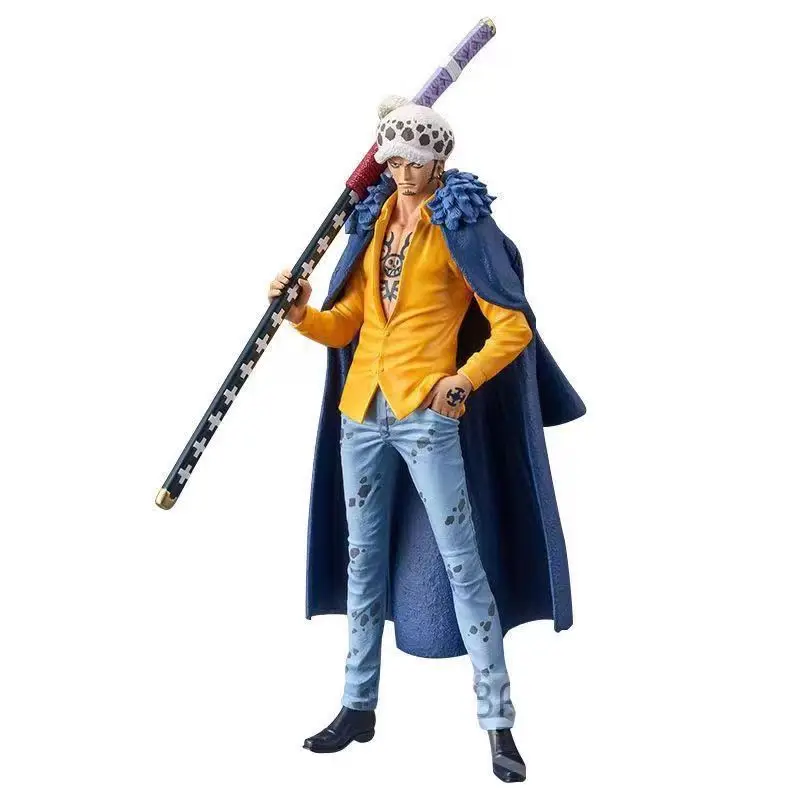 One Piece PVC Coleção Modelo Bonecas, Figura Anime, Wano País Arco, Trafalgar D Lei Da Água, Brinquedo para o Presente, Bolo De Aniversário, Decoração Do Cozimento