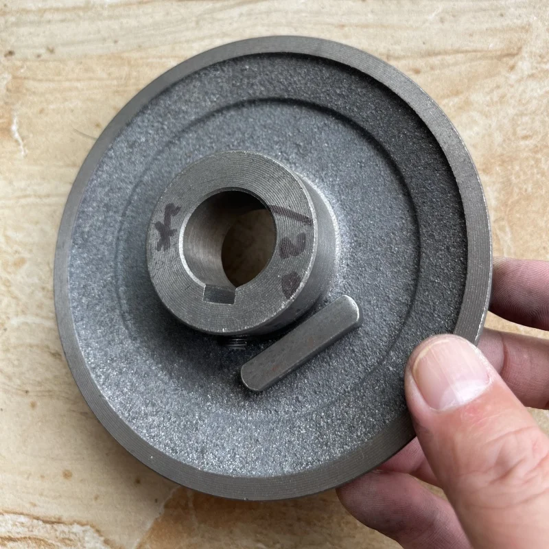 Dia 90-130mm Thickened Single-Slot A Type Pulley Cast Iron Wheel Power Tool Accessories Brand New V-Belt Pulley