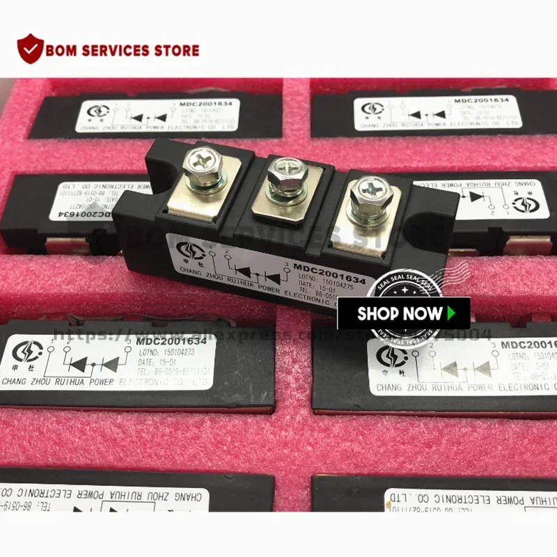 MDC 2001634    MDC 1601634   MDC200-16 MDC200A1600V MDC 1301634    Novo módulo de potência original