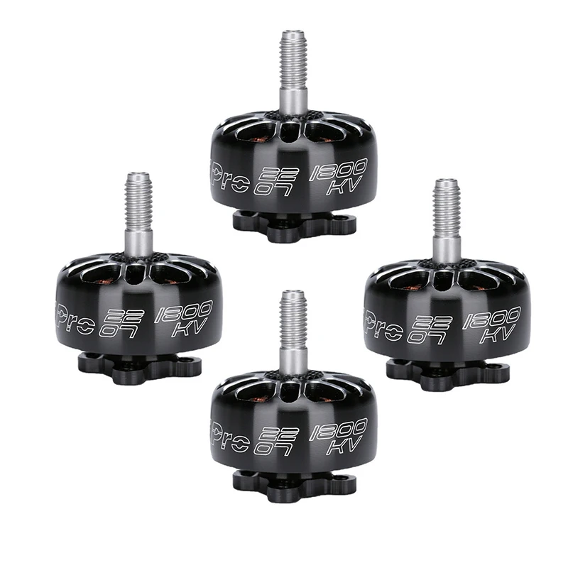 HOT 4Pcs 2207 1800KV 6S /2450KV 2750KV 4S iFlight XING E Brushless Motor For FPV Racing Drone Parts Multicopter Remote