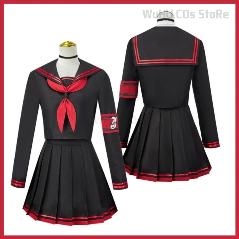 Game Blue Archive The Animation Nakamasa Ichika Cosplay Costume Wig Japanese JK Uniform Skirt Woman Sexy Kawaii Halloween Suit
