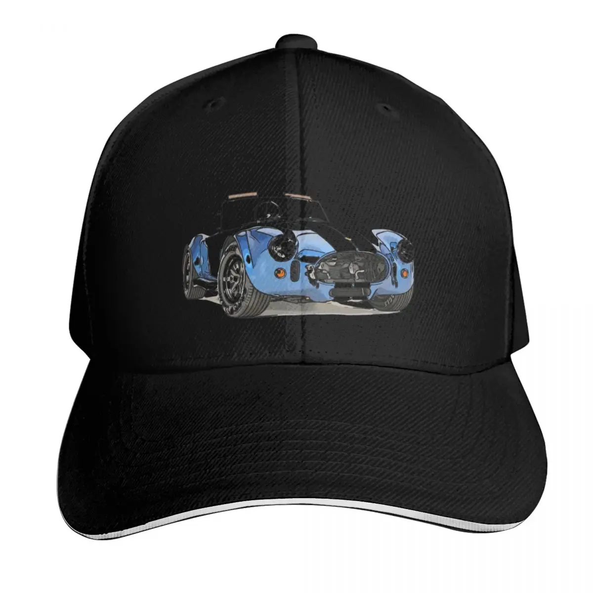 

Shelby AC Cobra Abstract Comic Artwork Baseball Cap Trucker Cap Cosplay hats for men Hats Man Women's