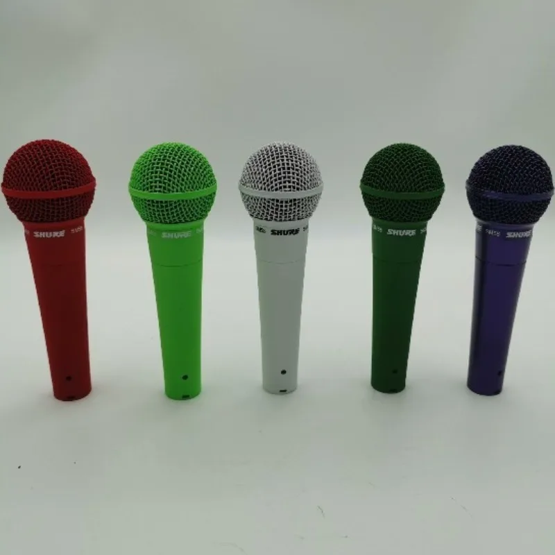 Shure SM58 Legendary Vocal Dynamic Wired Microphone High Quality Professional DJ Cardioid Mic Karaoke Custom Color SM58 Mic