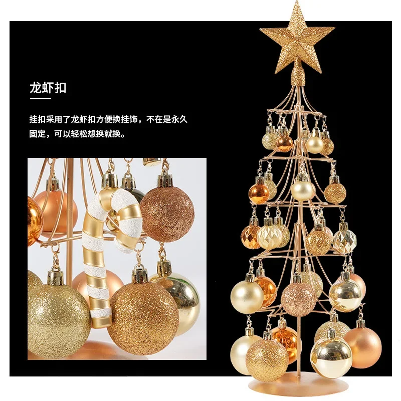 

Mini Christmas Tree Tabletop Decoration Metal Iron Frame To Celebrate Mini Christmas Tree Christmas Decoration 2024