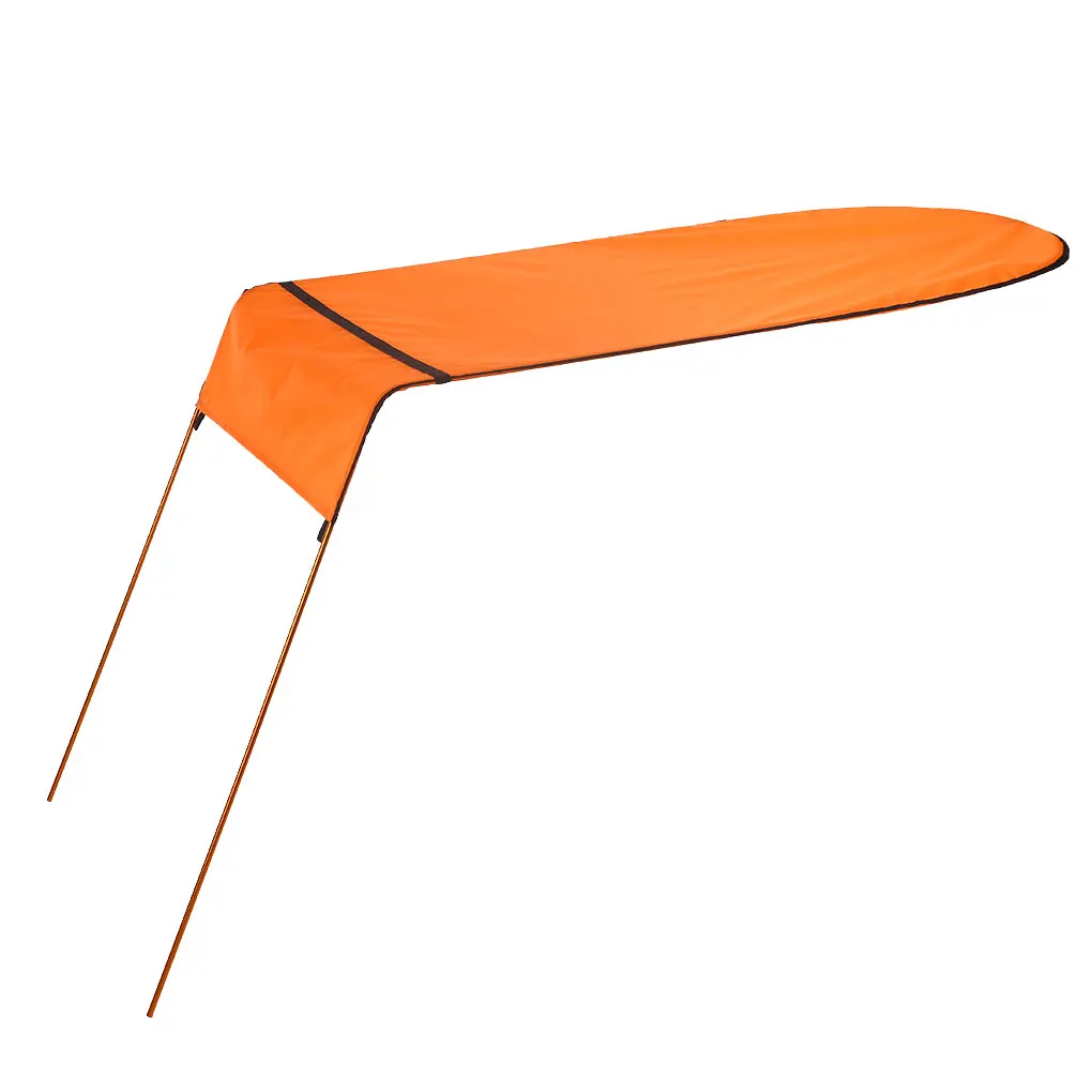 

Козырек от солнца для лодки из полиэстера, складной стержень, навес от солнца для каяка, фруктовый зеленый
