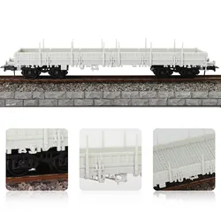 Evemodel 1pc HO Scale 40' Low-side Car Unassembled Blank 1:87 Model Wagon C8764JJ